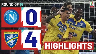 NAPOLIFROSINONE 04  HIGHLIGHTS  Stunning night in Naples  Coppa Italia Frecciarossa 202324 [upl. by Metzgar4]