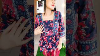 Meesho 7 Best Short Festive Kurti Haul amp TryOn Review meeshofinds meeshoshortkurti [upl. by Arret]