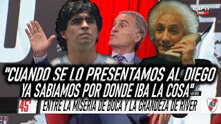 HISTORICO RUGGERI HABLA DE COPPOLA DIEGO MARADONA Y LOS REPRESENTANTES [upl. by Rafiq]