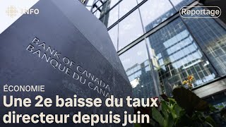 Le taux directeur au Canada maintenant à 45 [upl. by Roybn332]