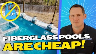 Fiberglass Pools Are CHEAP Top 4 Fiberglass Pools Myths Exposed [upl. by Yornek834]