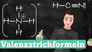 Einfach erklärt Tipps zum Aufstellen von Valenzstrichformeln  Strukturformeln LewisFormeln [upl. by Cynth229]