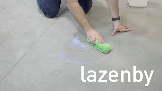 Removing stains from a polished concrete floor [upl. by Nahij]