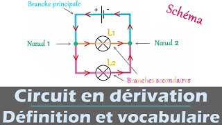 Circuit en Dérivation 💡 Définition schéma et vocabulaire  Physique  Collège [upl. by Pirzada]