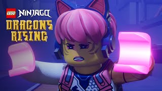 NINJAGO Dragons Rising  Sora uses her powers [upl. by Eek]