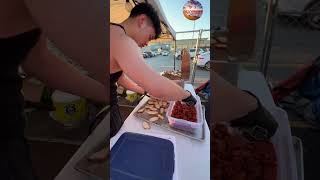 Toronto Street Food  Bone Marrow with Spam Bits shorts streetfood toronto onlyincanada [upl. by Ruzich669]