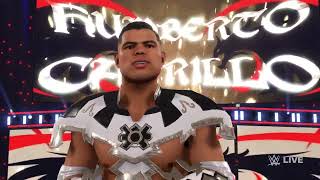 Humberto Carrillo Entrance  WWE 2K22 [upl. by Reivax159]