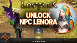 Lost Ark How To Unlock Rapport NPC Lenora Return Trip Quest [upl. by Fagaly]