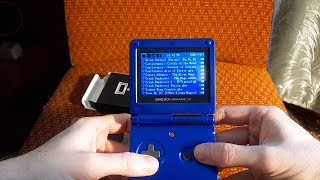 Unboxing New EZ Flash Omega Nintendo GameBoy Advance Best Flash Cartridge GBA Game boy SP iQue [upl. by Jeramey456]