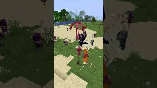 Mutant Stray vs Withered Symbiont Mob Fight shorts minecraft [upl. by Freddi]