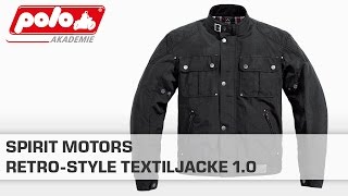 Spirit Motors RetroStyle Textiljacke [upl. by Ifill]