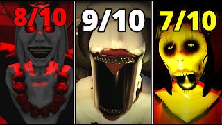 Ranking EVERY Mimic Monsters JUMPSCARE [upl. by Grieve]