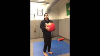 Medicine Ball Drills For Judo [upl. by Aihsenad]