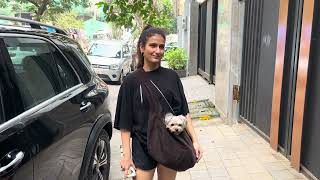 FATIMA SANA SHAIKH SNAPPED AT GYM IN JUHU [upl. by Garibull]