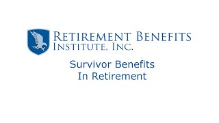 Survivor Benefits In Retirement  Financial Advisor  Christy Capital Management [upl. by Ahsekin781]