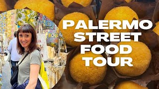 Palermo Street Food Tour Savoring Sicilys Best Bites  Local Aromas [upl. by Arianie]