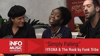 Iyeoka amp The Rock by Funk Tribe  Simply Falling  LIVE 2013 [upl. by Elpmet]