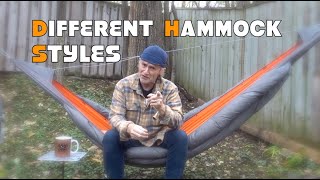 Different Hammock Styles [upl. by Shanleigh]