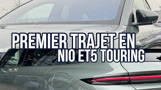 Premier Trajet  200 km en NIO ET5 Touring [upl. by Lilias746]