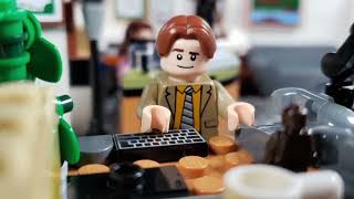 Lego The Office  Jim Impersonates Dwight [upl. by Selrahcnhoj318]