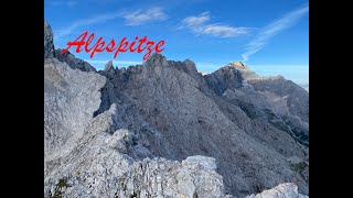 Alpspitze  Überschreitung via AlpspitzFerrata und Mathaisenkar [upl. by Hwu]