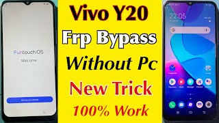 Vivo Y20 Frp Bypass Android 12  Without PC  Vivo V2027 Frp Bypass 100 Ok [upl. by Argella824]