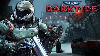 The DOOM Super Shotgun comes to DARKTIDE  Secrets of the Machine God New Map Gameplay [upl. by Ecnerwaled]