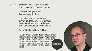 11 Datentypen und Variablen – infzone Einführung in die Informatik [upl. by Junette]