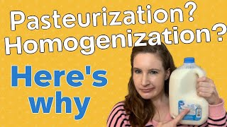 Ever wonder why milk is pasteurized and homogenized [upl. by Ozen]