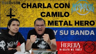 En TEOTIHUACÁN con METAL HERO y HEREJÍA de COLOMBIA 🇨🇴 [upl. by Pestana]