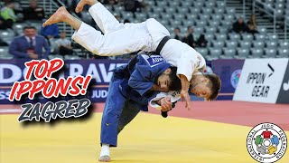 TOP IPPONS  Judo Zagreb GP 2024 [upl. by Friedman15]