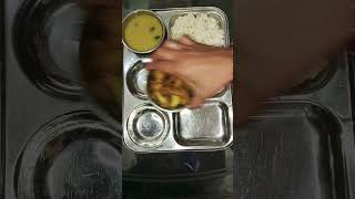 Aaj ki thali😋 lunch thali shorts cooking [upl. by Stanford153]