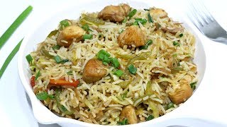 बाजार जैसा चिकेन फ्राइड राइस  Chicken Fried Rice  Restaurant style Fried Rice  Kabitaskitchen [upl. by Natividad]