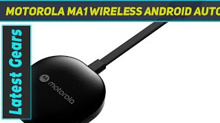 Motorola MA1 Wireless Android Auto Car Adapter  Review 2023 [upl. by Samford]