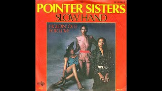 Pointer Sisters  Slow Hand 1981 Pop Purrfection Version [upl. by Naillimixam]