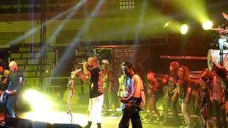 Five Finger Death Punch  White Knuckles with Kids On Stage  Freeman Coliseum San Antonio TX [upl. by Rhines501]