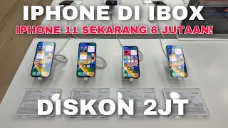 TERBARU HARGA IPHONE RESMI DI IBOX BANYAK DISKON SAMPE 2JT [upl. by Diantha]