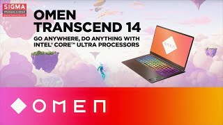 HP  Introduction OMEN Transcend 14 2024 GamingLaptop [upl. by Kati]