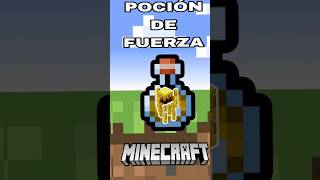 GUÍA DE POCIONES EN MINECRAFT CÓMO HACER POCIONES de FUERZA 💪 en MINECRAFT [upl. by Jenness]