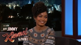 Yara Shahidi on Harvard Prince amp Eddie Murphy [upl. by Vitek]