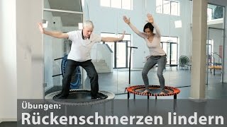 Einfache Übungen gegen Rückenschmerzen mit Physiotherapeut Andreas Sperber  bellicon Deutschland [upl. by Shelly704]