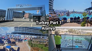 Eftalia Blue Premium Resort  Turkey Trip Part 1 Alanya Vlog 2024  Turkey With Family [upl. by Aek]