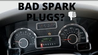 SYMPTOMS OF BAD SPARK PLUGS [upl. by Westhead457]