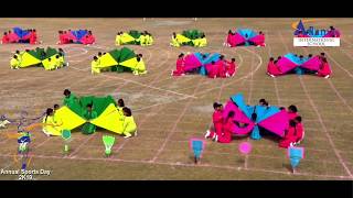 Adamas International School  Annual Sports Day  Saree Drill [upl. by Harty346]