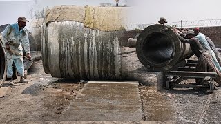 Amazing Technique of Making Giant Sewerage Pipe [upl. by Sturdivant511]