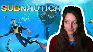 Marine biologist plays SUBNAUTICA  Gameplay part I [upl. by Nawuj869]