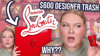 Christian Louboutin Thinks Were Idiots The WORST Advent Calendar [upl. by Aniaz866]