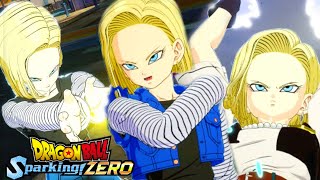 Android 18 IS CLUTCH IN Dragon Ball Sparking Zero Ranked Matches [upl. by Dyanna]