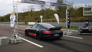 2000WHP  347Kmh  9FF Porsche 997 Turbo  Final Race by TTT Halfmile amp L8 Night [upl. by Burt677]