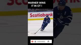 MARNER WINS IT ON OT FOR THE LEAFS LEAFS MARNER [upl. by Lefton]